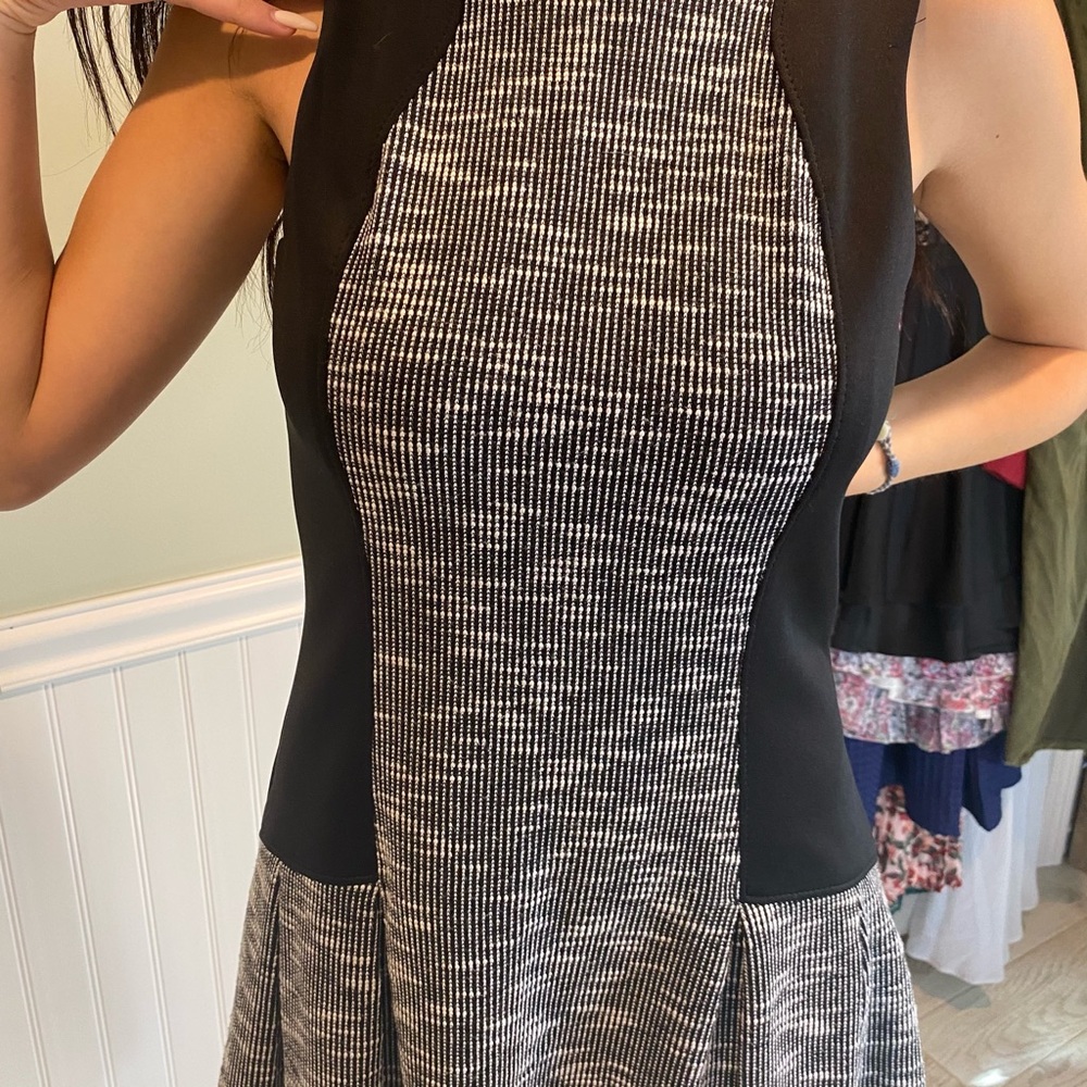 Guess Color Block Sleeveless Flared Mini Dress - image 5